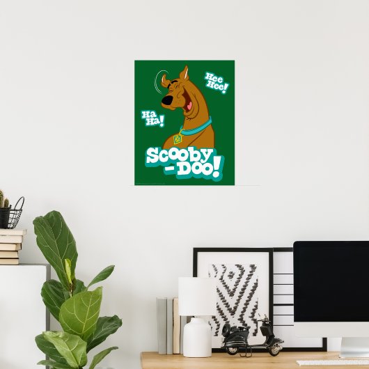 Scooby Doo Laughing Poster (Heimbüro)