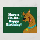 Scooby-Doo Laughing Postkarte (Vorderseite)