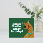 Scooby-Doo Laughing Postkarte (Stehend Vorderseite)