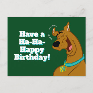 Scooby-Doo Laughing Postkarte