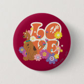 Scooby-Doo "Liebe" Button (Vorderseite)