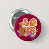 Scooby-Doo "Liebe" Button (Vorne & Hinten)