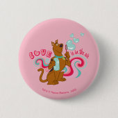 Scooby-Doo - Liebe ist in der Luft Button (Vorderseite)