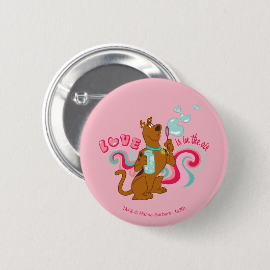 Scooby-Doo - Liebe ist in der Luft Button (Vorne & Hinten)