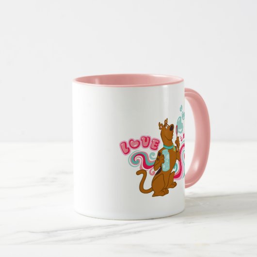 Scooby-Doo - Liebe ist in der Luft Tasse (VorderseiteRechts)