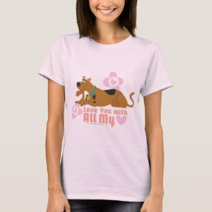 Scooby-Doo "Liebe Sie mit meinem ganzem Herzen " T-Shirt