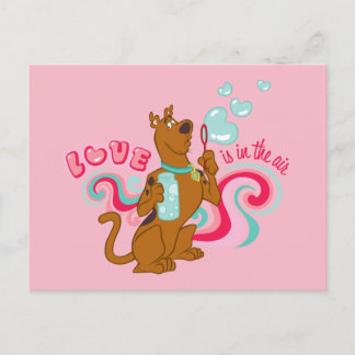 Scooby-Doo - Love Is In The Air Feiertagspostkarte