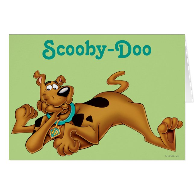 Scooby-Doo lying Down (Vorderseite (Horizontal))