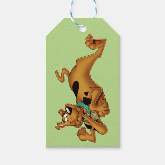 Scooby-Doo lying Down Geschenkanhänger (Vorderseite)