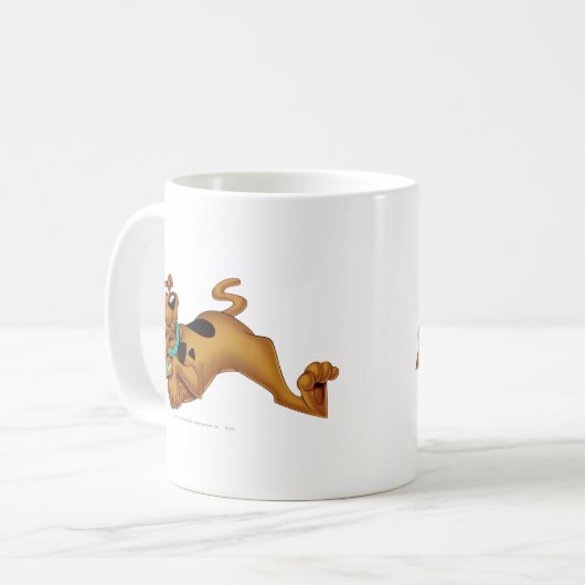 Scooby-Doo lying Down Kaffeetasse (Vorderseite Links)