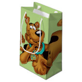 Scooby-Doo lying Down Kleine Geschenktüte (Rückseite Schrägansicht)
