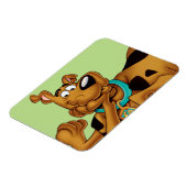 Scooby-Doo lying Down Magnet (Linke Seite)
