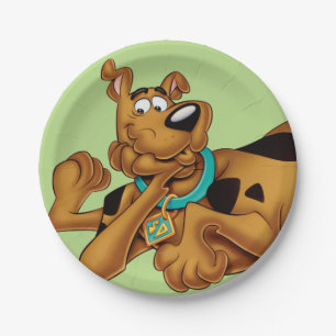 Scooby-Doo lying Down Pappteller
