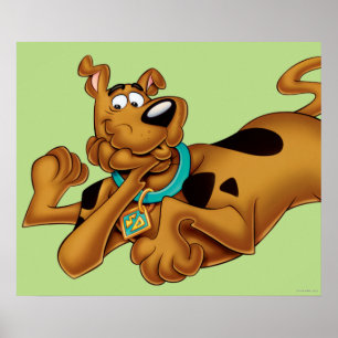 Scooby-Doo lying Down Poster