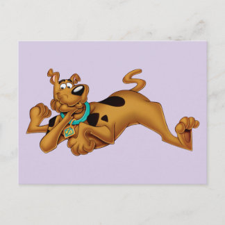 Scooby-Doo lying Down Postkarte