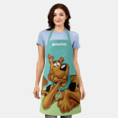 Scooby-Doo lying Down Schürze (Getragen)