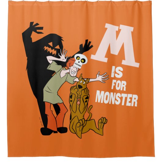 Scooby-Doo | M ist für Monster Duschvorhang (Vorderseite)
