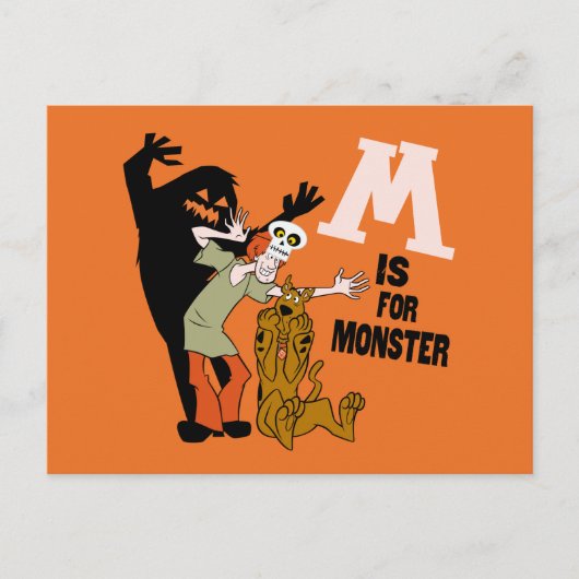 Scooby-Doo | M ist für Monster Postkarte (Vorderseite)