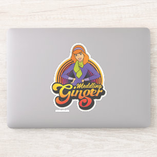 Scooby-Doo   "Meddling Ginger" Daphne Aufkleber