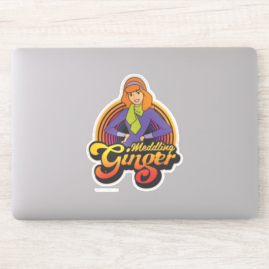 Scooby-Doo | "Meddling Ginger" Daphne Aufkleber (Computer)