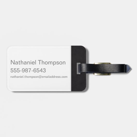 Scooby-Doo | "Meddling Ginger" Daphne Gepäckanhänger (Rückseite horizontal)