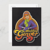 Scooby-Doo | "Meddling Ginger" Daphne Postkarte (Vorne/Hinten)