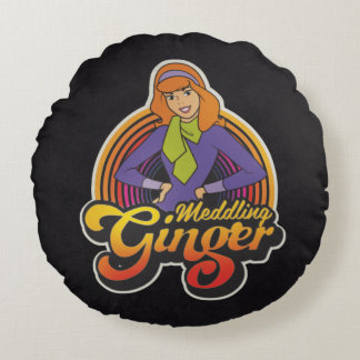 Scooby-Doo | "Meddling Ginger" Daphne Rundes Kissen