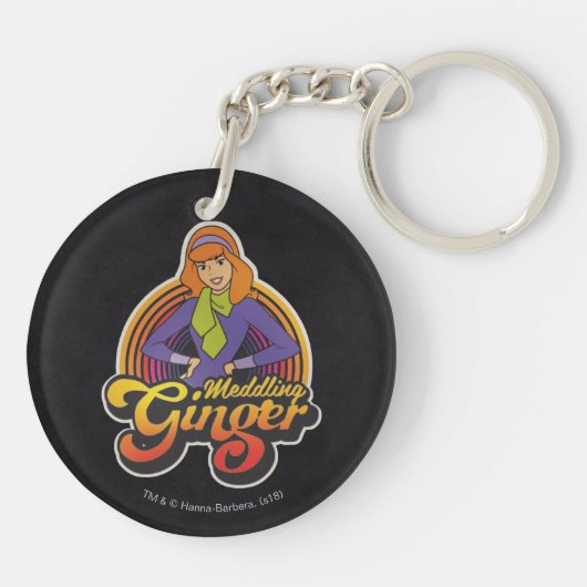 Scooby-Doo | "Meddling Ginger" Daphne Schlüsselanhänger (Rückseite)