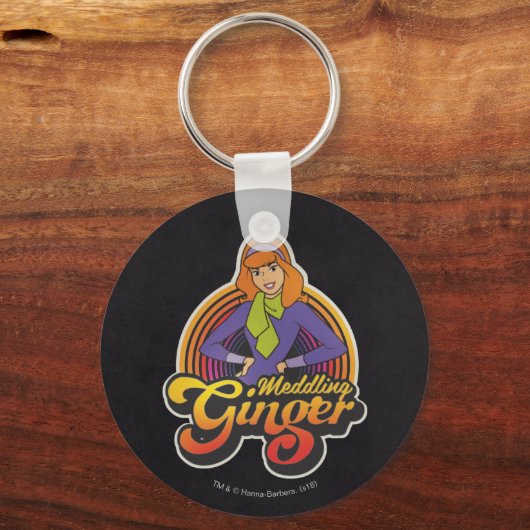 Scooby-Doo | "Meddling Ginger" Daphne Schlüsselanhänger (Vorderseite)