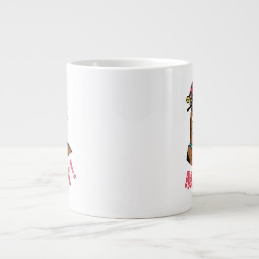 Scooby-Doo Merry Laughter Jumbo-Tasse (Vorderseite)