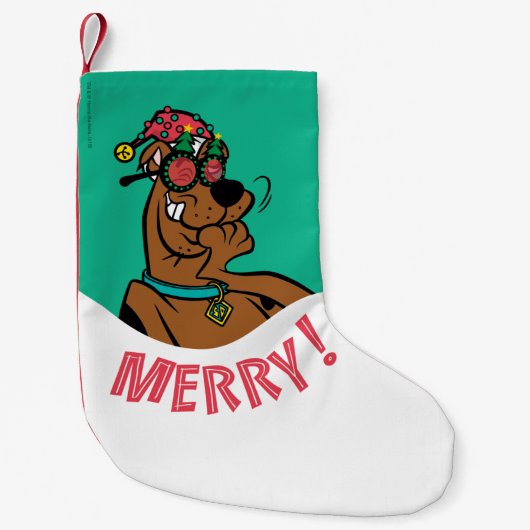 Scooby-Doo Merry Laughter Kleiner Weihnachtsstrumpf (Vorderseite)