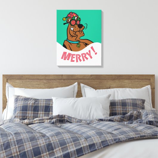 Scooby-Doo Merry Laughter Leinwanddruck (Insitu (Schlafzimmer))