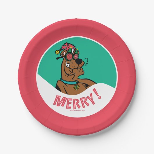 Scooby-Doo Merry Laughter Pappteller (Vorderseite)