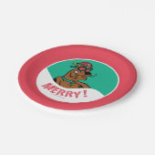 Scooby-Doo Merry Laughter Pappteller (Schrägansicht)