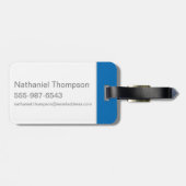 Scooby Doo mit Glass Gepäckanhänger (Rückseite horizontal)