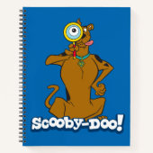 Scooby Doo mit Glass Notizblock (Vorderseite)
