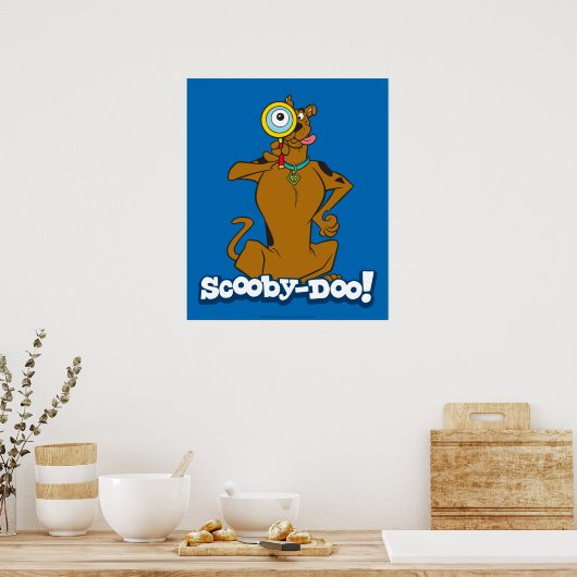 Scooby Doo mit Glass Poster (Küche)