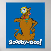 Scooby Doo mit Glass Poster (Vorne)