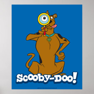 Scooby Doo mit Glass Poster