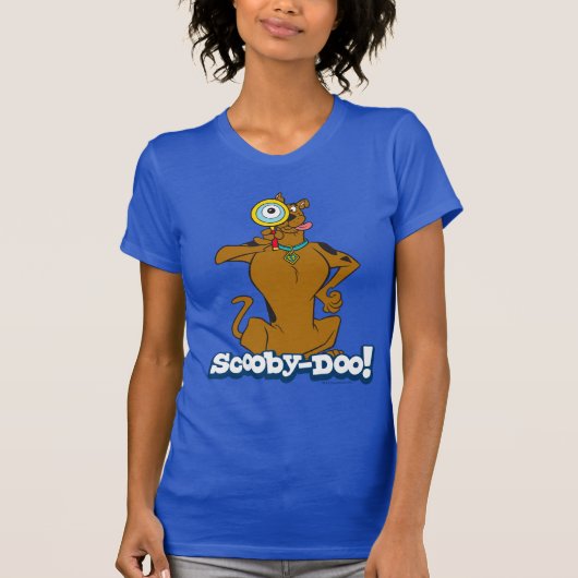 Scooby Doo mit Glass T-Shirt (Vorderseite)