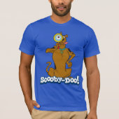 Scooby Doo mit Glass T-Shirt (Vorderseite)