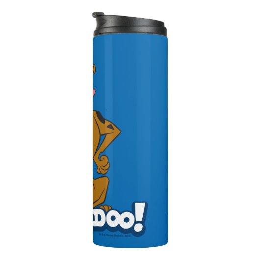 Scooby Doo mit Glass Thermosbecher (Nach rechts gedreht)