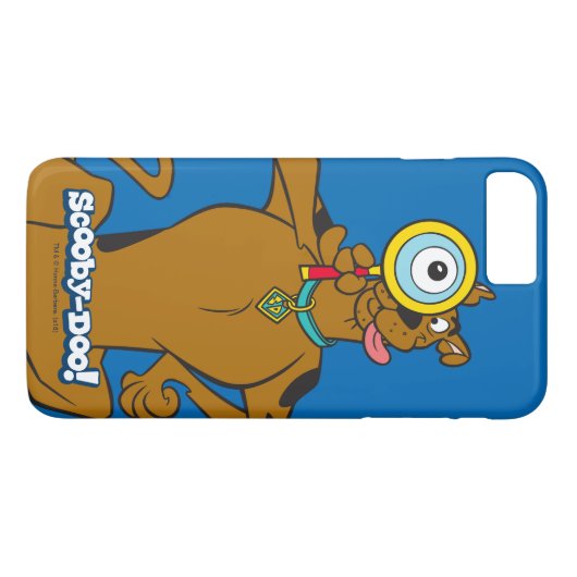 Scooby-Doo mit Lupe Case-Mate iPhone Hülle (Rückseite (Horizontal))