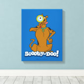 Scooby-Doo mit Lupe Leinwanddruck (Insitu (Holzboden))