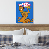 Scooby-Doo mit Pizza-Scheibe Leinwanddruck (Insitu (Schlafzimmer))