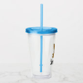 Scooby Doo mit Pizza Slice Acryltrinkbecher (Rechts)