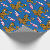 Scooby Doo mit Pizza Slice Geschenkpapier (Ecke)