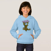 Scooby Doo mit Pizza Slice Hoodie (Vorne ganz)
