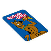 Scooby Doo mit Pizza Slice Magnet (Rechte Seite)