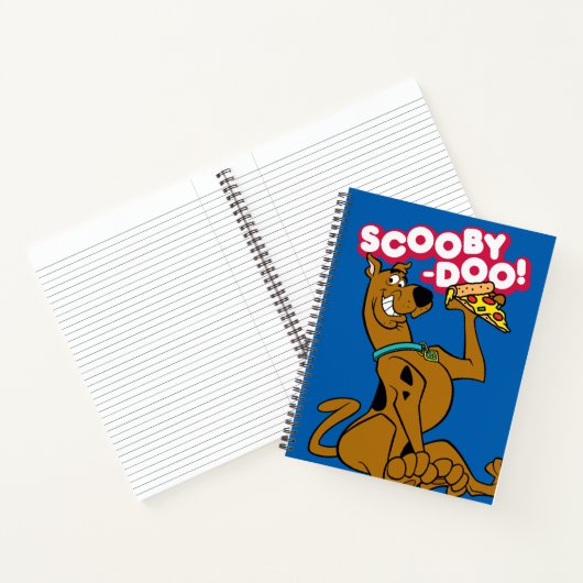 Scooby Doo mit Pizza Slice Notizblock (Innenseite)